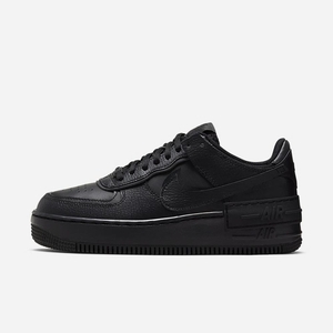 Basket Nike Air Force 1 Shadow Noir 0128-496 Black/Black/Black Femme | JVK-06872481